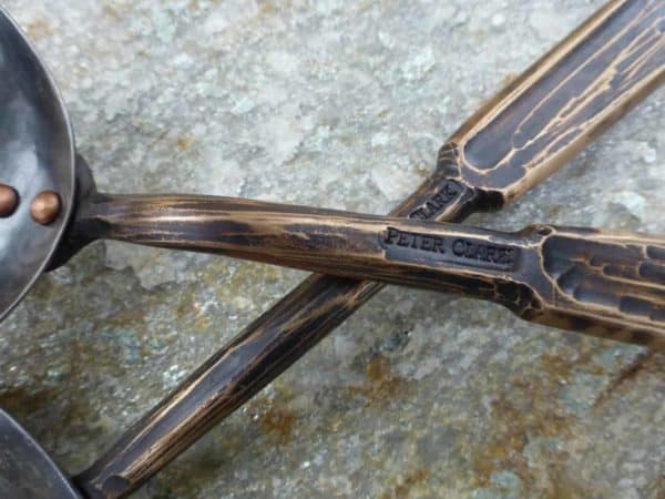 bronze spoon and spatula touchmark